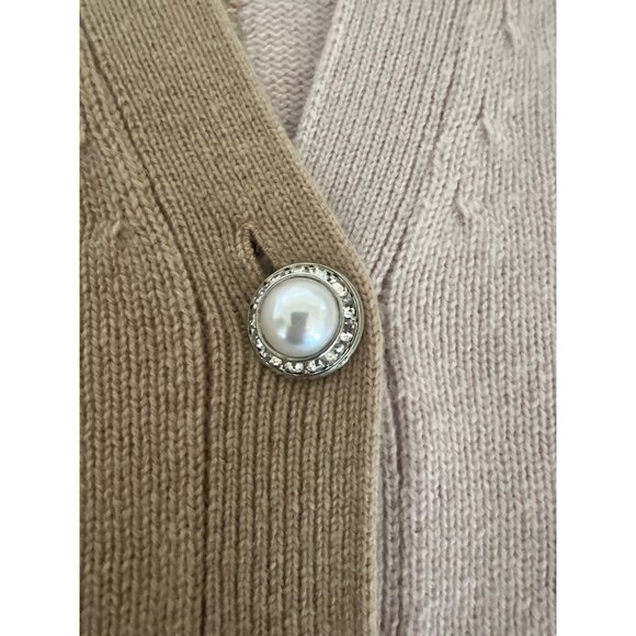 Cami NYC Maya Cardigan Colorblock V-Neck Button-Up Sweater - Picture 10 of 12